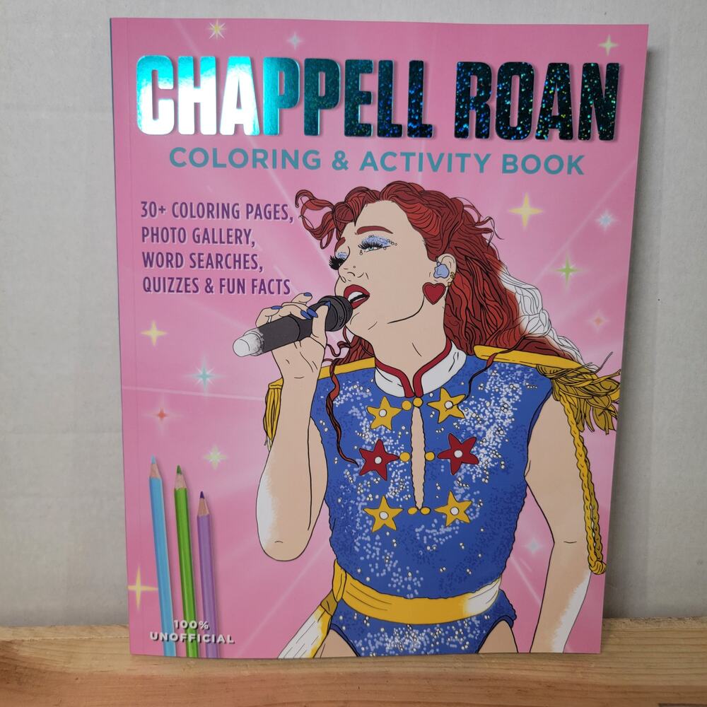 BOOK Chappell Roan Coloring & Activity Book NEW